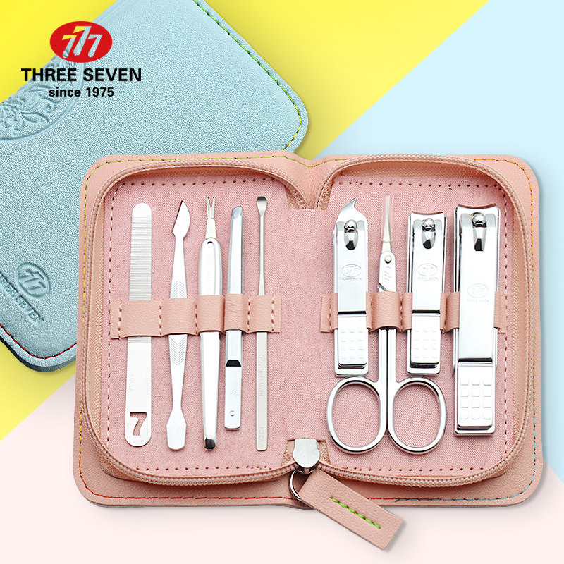 South Korea 777 nail clippers Ear Spoon Suit Lady Exclusive Nail Cut Care Professional Italicate Toe Nail Clippers