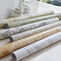 Kitchen stickers waterproof and oil-proof marble furniture film self-adhesive wallpaper tile stove desktop cabinet protective film