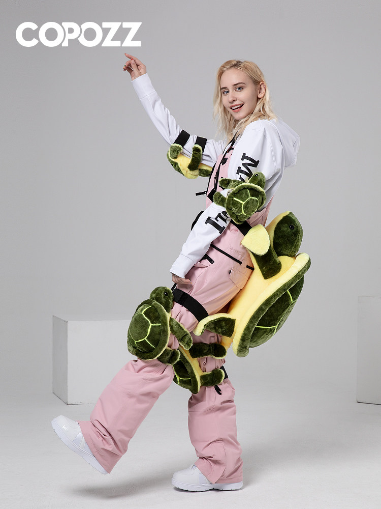 Ski little turtle hip protector Men's and women's children's knee and elbow butt pad set Single and double board protective gear anti-fall equipment