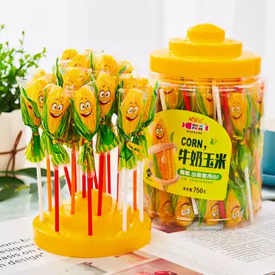 Corn fudge Hard candy Milk lollipop Bottled childhood candy Wedding candy Children qq candy Casual snacks