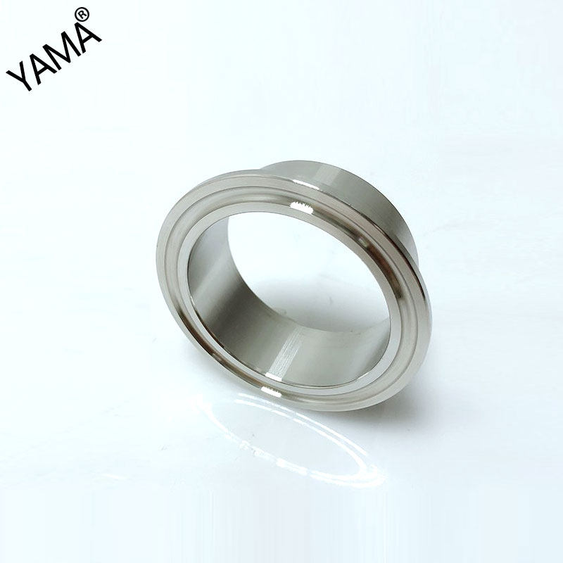 Quick fit joint 304 stainless steel sanitary grade ISO fast hoop flange end head 316L welding TC chuck-Taobao