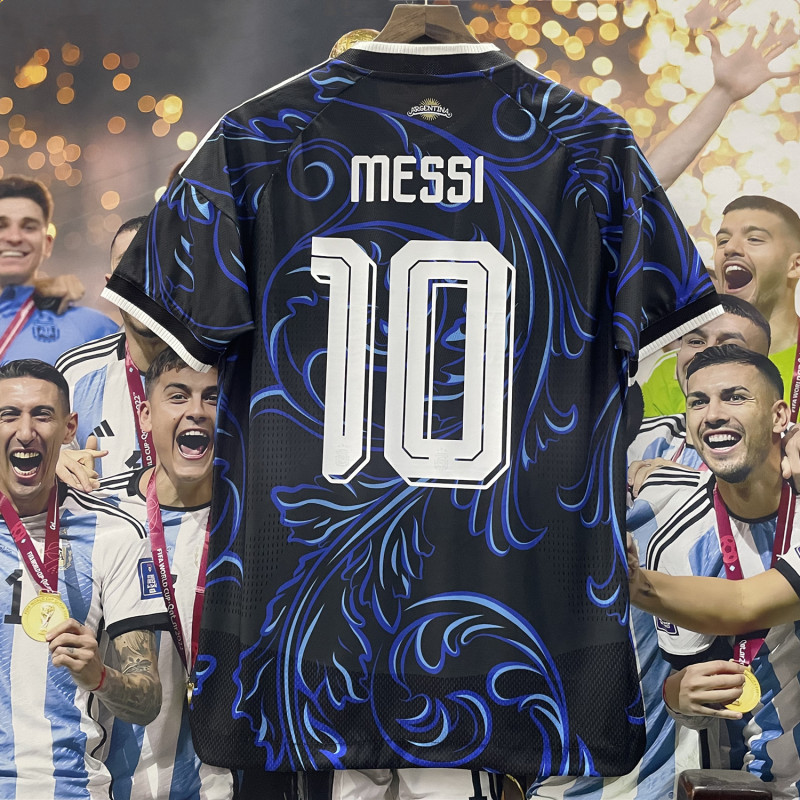 Argentina Jersey Away 2026 New National Team Short-Sleeved Football Uniform Men's and Women's Player Version No. 10 Messi Same Style