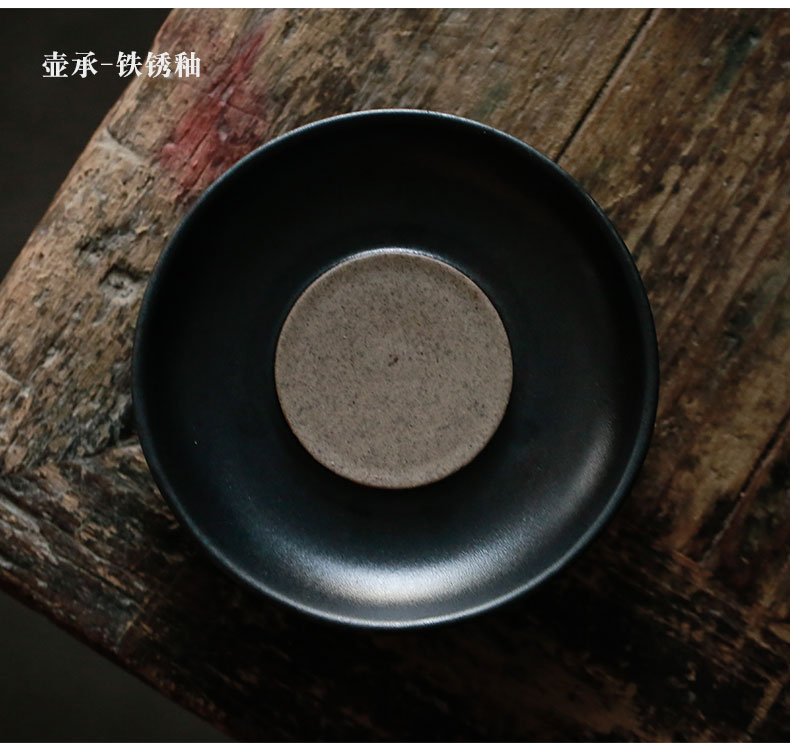 ShangYan pot bearing pot doesn kung fu tea set zero restoring ancient ways with the teapot Japanese TaoGan mercifully a pot of thick MATS thermal pad