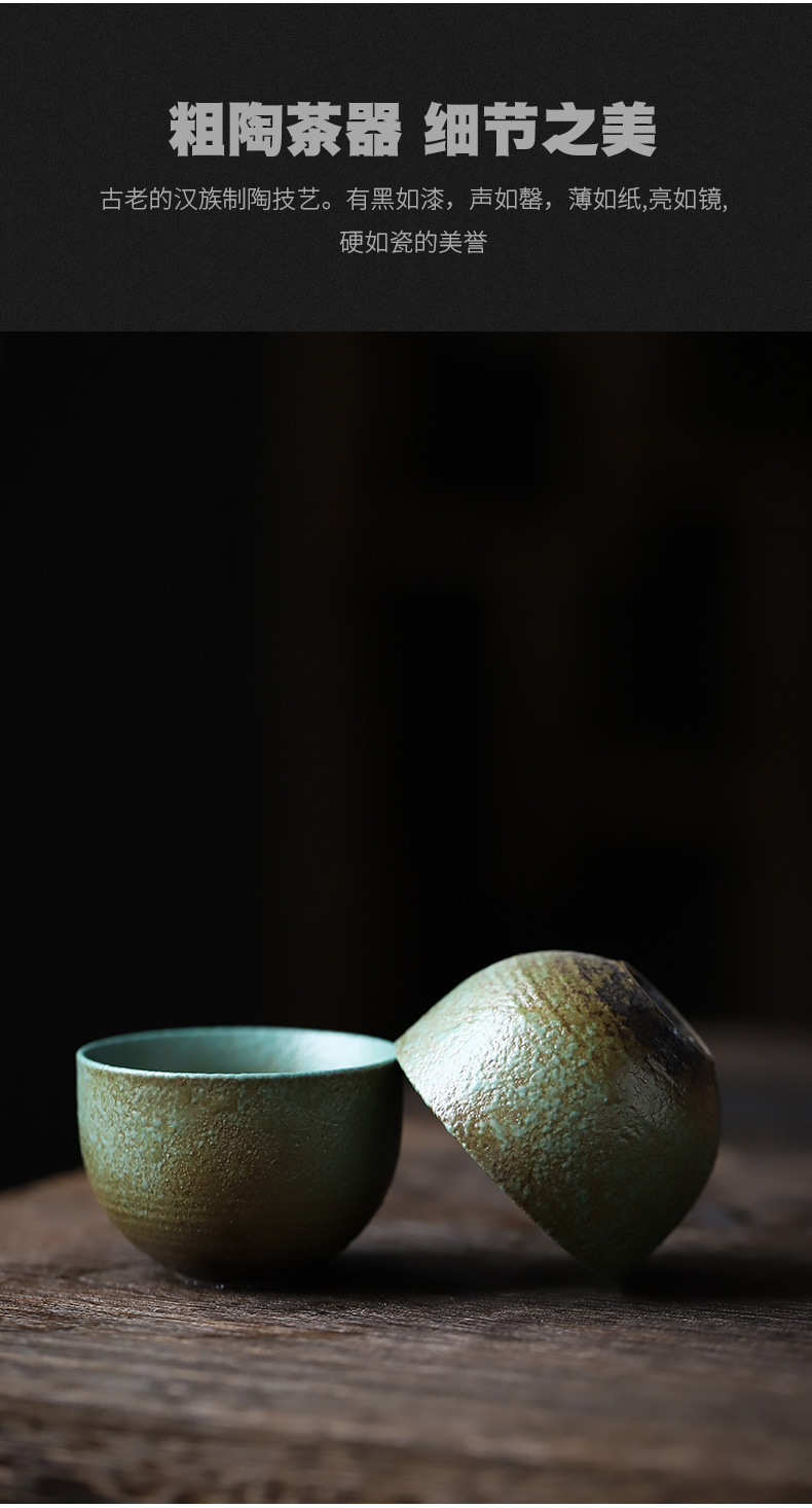 Japanese kung fu tea cups to use sample tea cup restoring ancient ways of household ceramics creative fragrance - smelling cup tea cup a