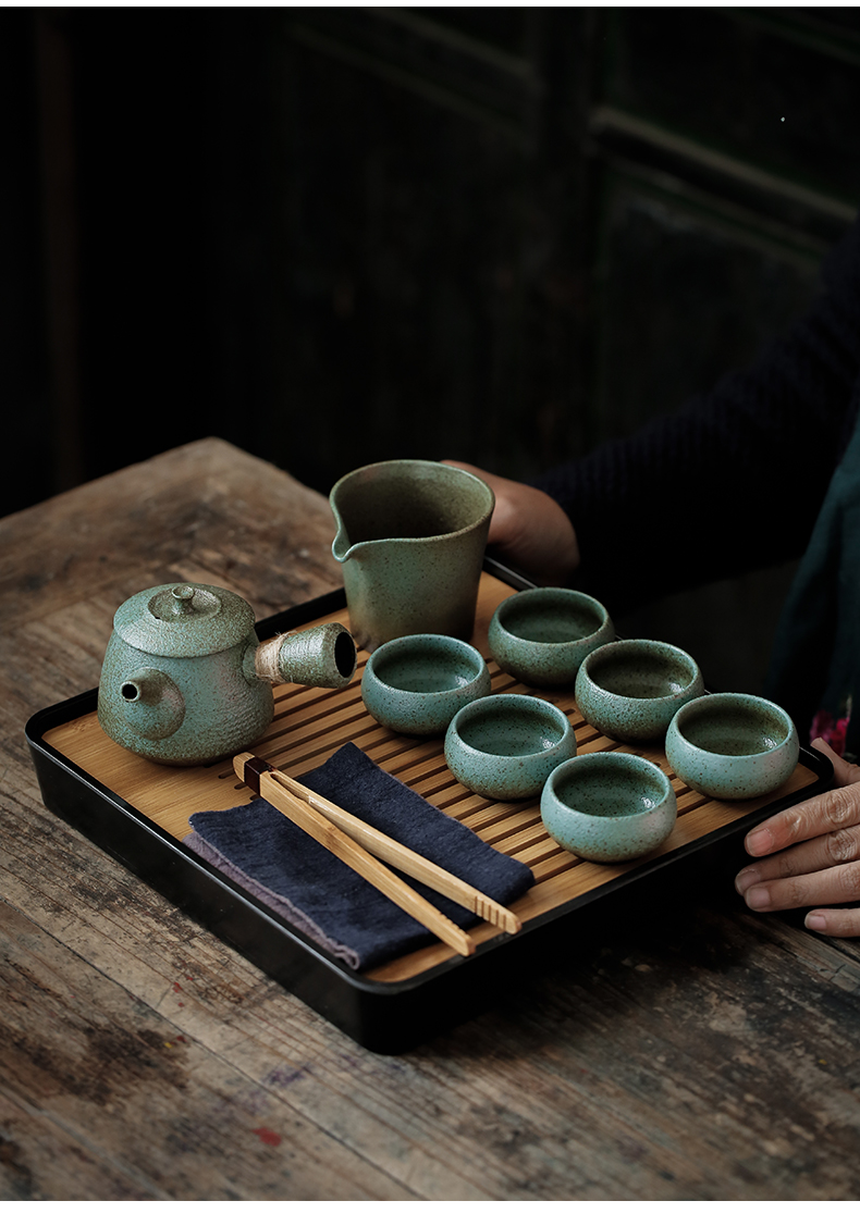 ShangYan Japanese teapot small ceramic teapot single pot of kung fu tea kettle side put the pot of ceramic POTS restoring ancient ways