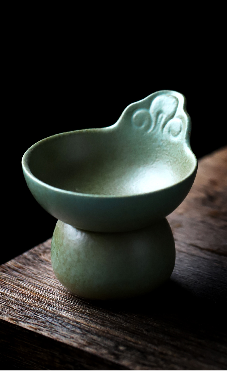 ShangYan ceramic) filter kung fu tea tea accessories in hot tea strainer filter tea tea tea slip through