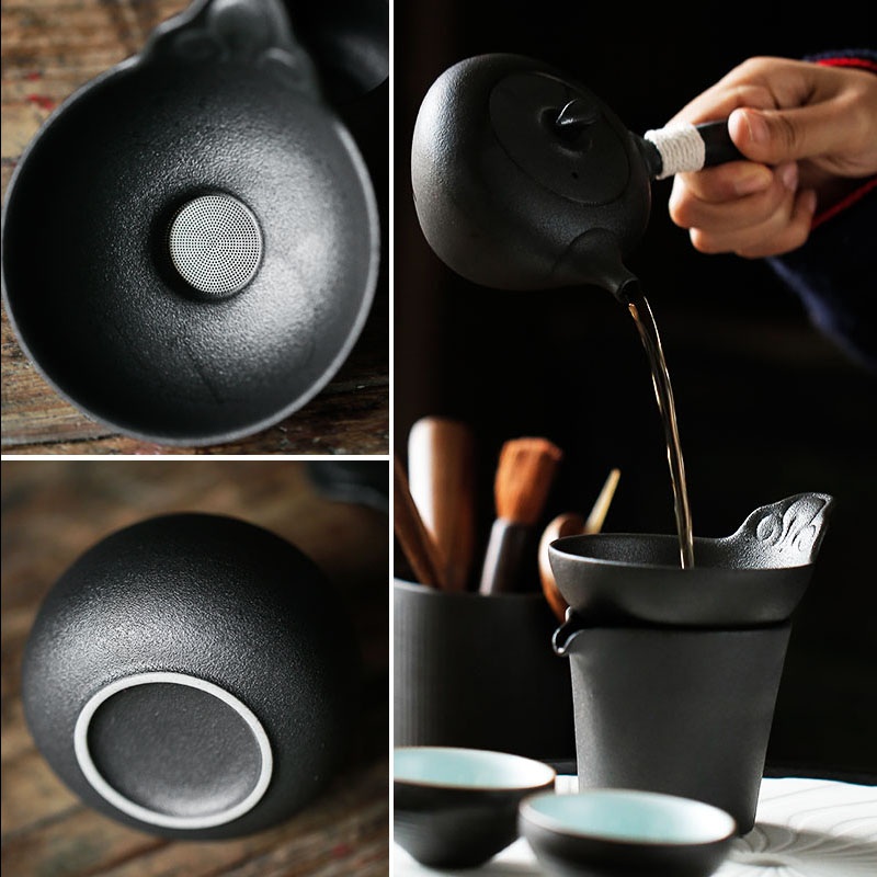 ShangYan ceramic) filter kung fu tea tea accessories in hot tea strainer filter tea tea tea slip through