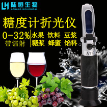 Lu Heng watermelon pear Grape Apple Peach sugar degree digital display detector fruit honey sweet meter sugar meter