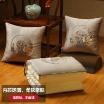 New Chinese cuddle quilted in two-in-one car Dual-purpose folding quilt Afternoon Nap Office All Season Universal Pillow Quilt