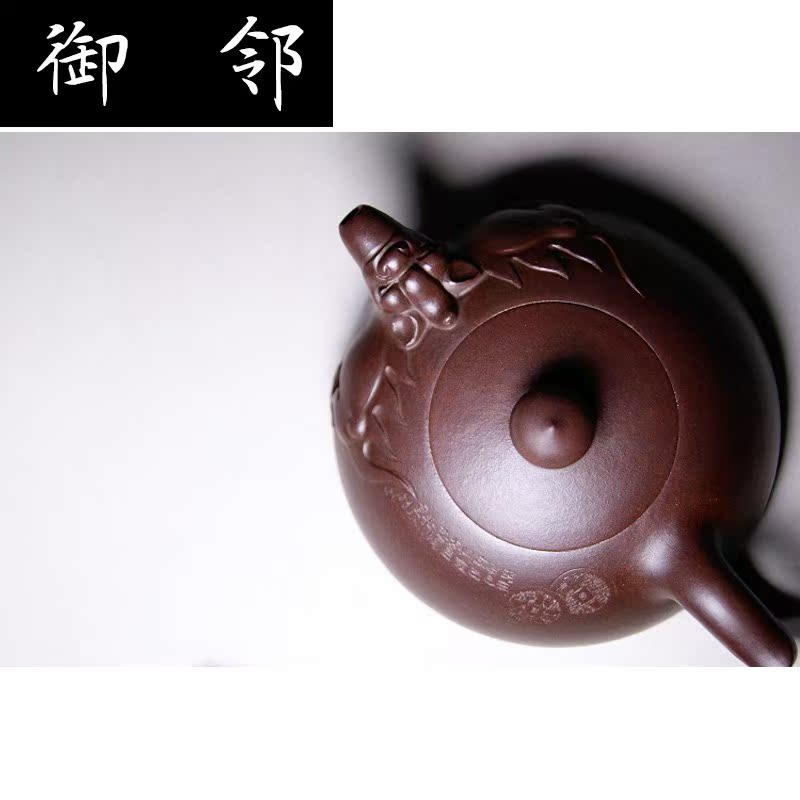 Yixing it tea famous authentic checking quality iron ore quality all star dragon pot of special mud mixed batch