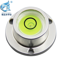 Bulleye level mini horizontal Bubble Ball universal level with flange level bubble metal horizontal bead