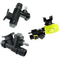 Imported AQUATEC charging and exhausting valve diving side-mounted jacket back fly bcd charging and exhausting valve K-shaped valve