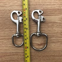 dbsqszb316 stainless steel diving mountain climbing climbing single head hook Single head buckle hanging buckle hook blind hanging press-free rotation