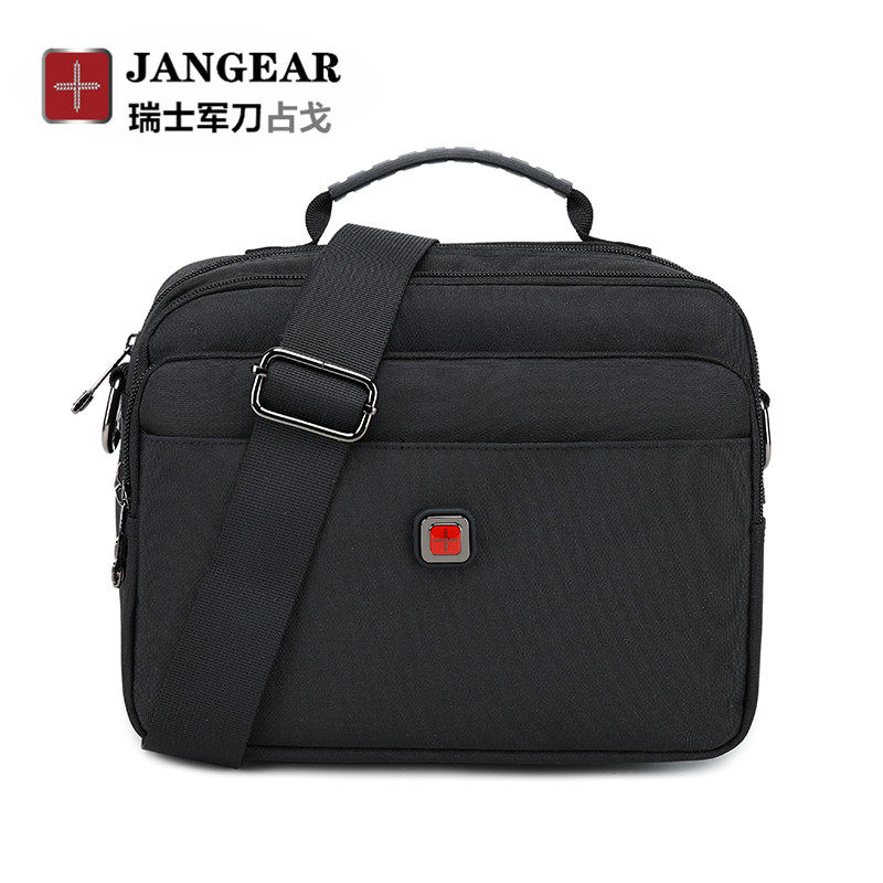 Swiss Army Knife Single Shoulder Bag Slanted Satchel for men Chauded nylon Leisure scapegoat Han version Student Bag Business Handbag