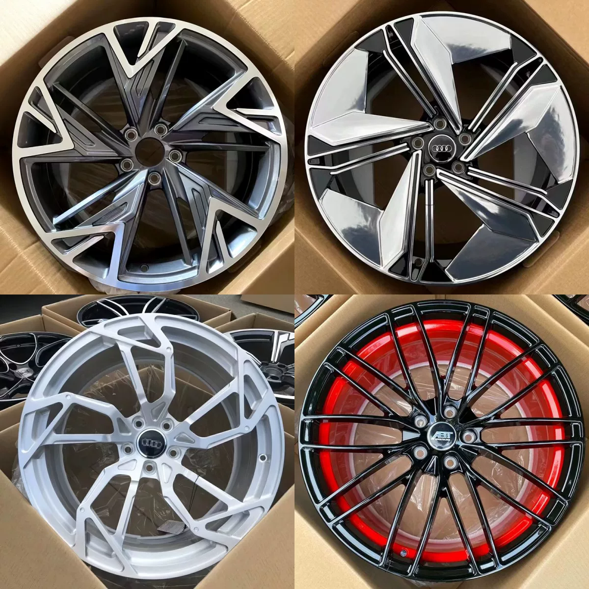 Audi, модифицированный хаб, 17/18/19/20/21/22 дюймов