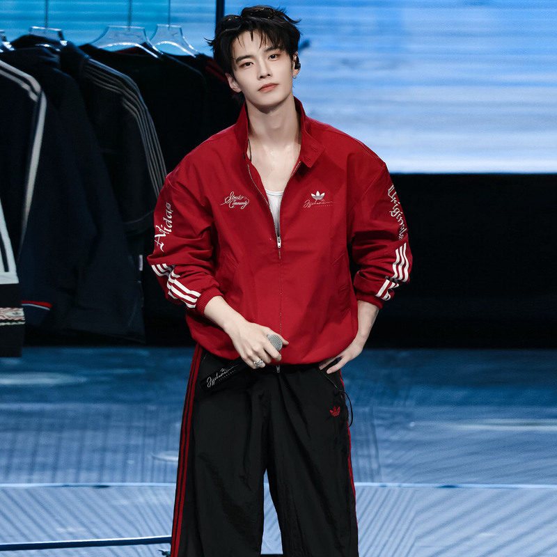 Adidas Originals Authentic Retro-Style Loose-Fitting Early Autumn Men's Jacket Ld3791Ld3790