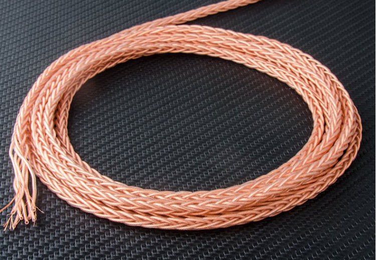 Ygao Hearing Line HIFI Fever Upgrade Line Headphone DIY loose line 7N8 Unit single crystal copper 49 cored wire