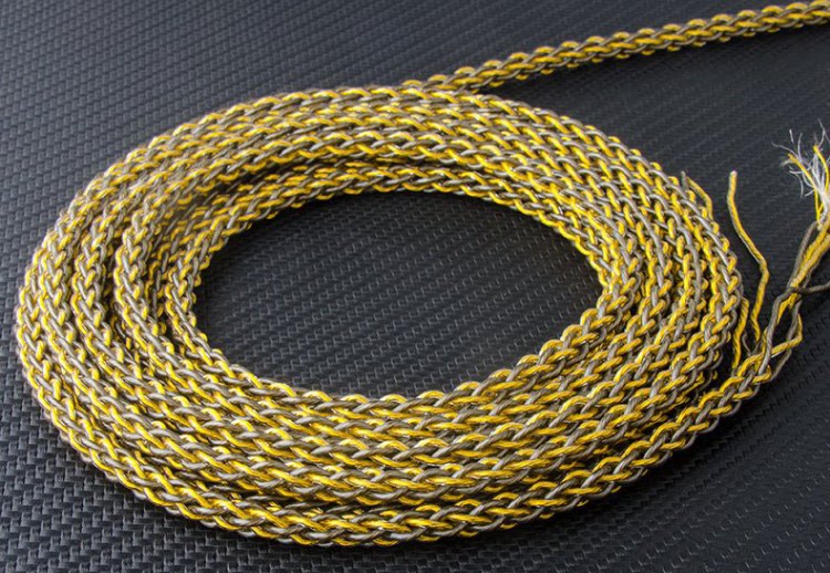 Acrolink Yagaard Hearing Line Fever Upgrade Line 3 5 Headphones DIY Loose Wire 7N54 Core Gold And Silver Mixed Up