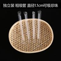 Трубочка, бутылка, 16см, 200 шт, 4см