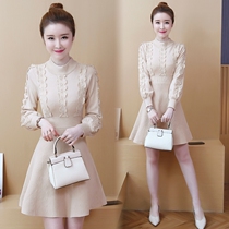 2018 New Spring and Autumn petite 145cm short 150 with 140 womens xs dress medium length temperament