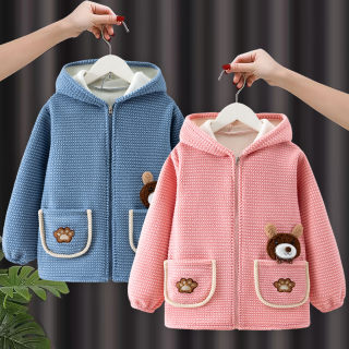 儿童罩衣秋冬羽绒服外套外穿宝宝中大童防水防脏围裙加绒正穿护衣