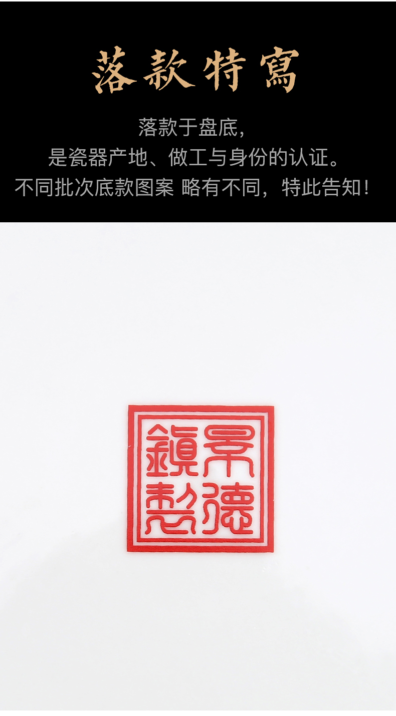 The Future decorative plate to industry