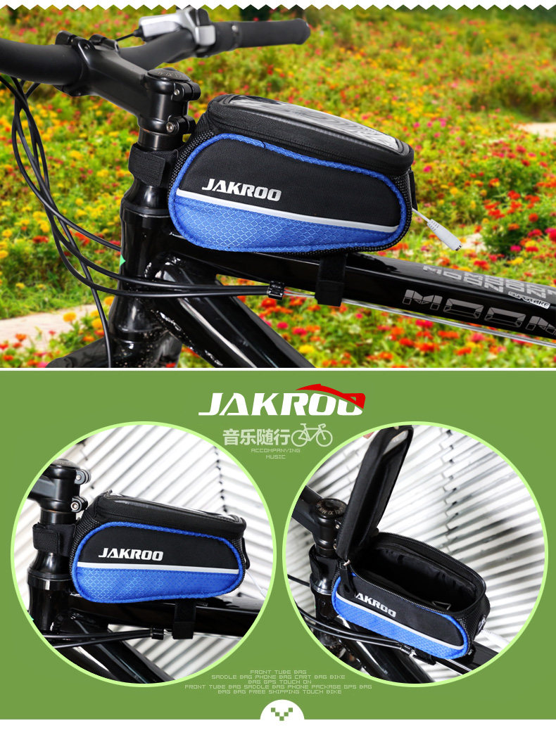 Sacoche pour vélo JAKROO - Ref 2219585 Image 7