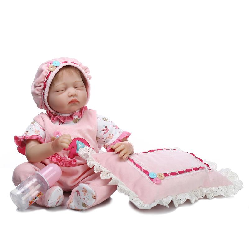 Classic Baby toy Soft Silicone Reborn Baby Dolls Clothes ...