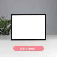 N57-черная рама белая доска 45*60+Pen 2 Плата Wipe 1 Магнитная пряжка 12 No Marks Nail 2 Установка