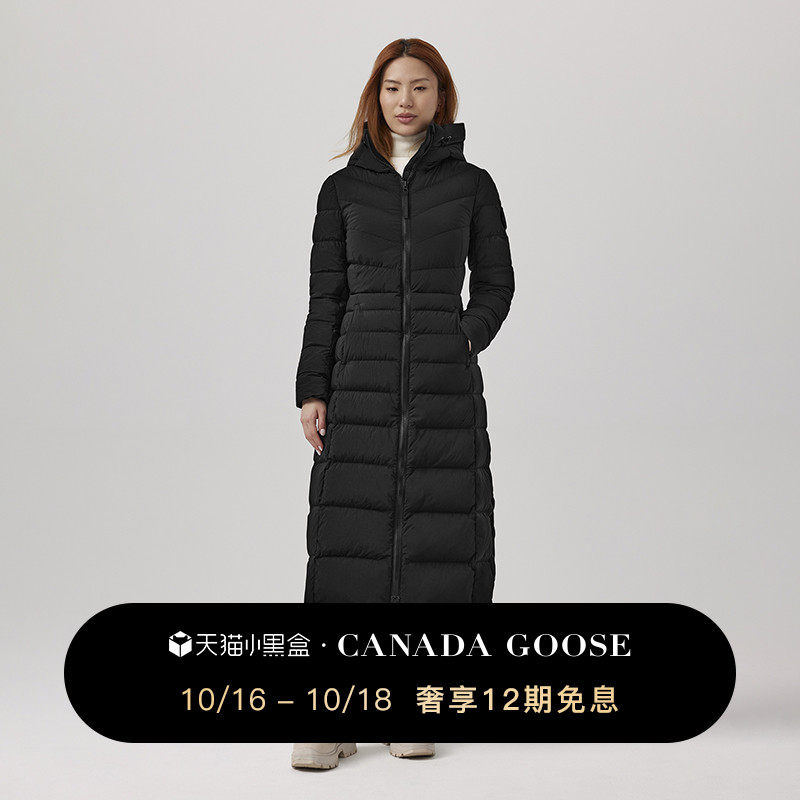 (new product) CANADA GOOSE canada goose Clair ladies black mark long style jacket 2330WB-Taobao
