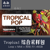 Singomakers Tropical Pop Prime Loops Summer Electronic Music Vacation Sample Pack