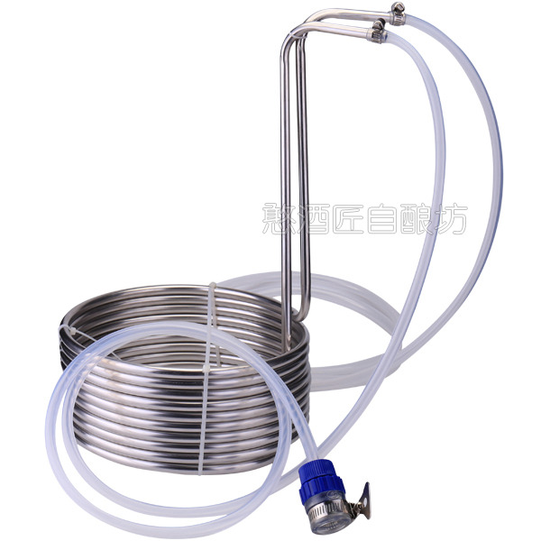 304 stainless steel cooling tube Home brew beer cooler wort cooling coil