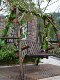 Courtyard outdoor solid wood rocking chair anti-corrosion wood adult hanging chair balcony home leisure hammock double outdoor swing