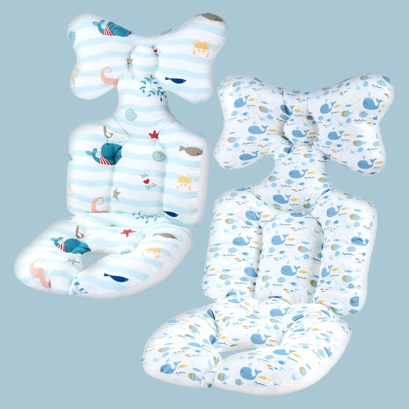 Winter stroller, pillow, trolley, universal children's keep warm seat, increased thickness