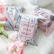 Premium gray Pink ins Nordic tissue cover plant flowers simple tissue bag tissue box toilet paper towel box