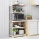 Kitchen storage cabinet, storage cabinet, multi-layer storage rack for bowls and things, rice cooker, sundries storage cabinet