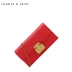 CHARLES & KEITH ví dài CK6-10840116 đi lại bóng trang trí túi chuỗi dài