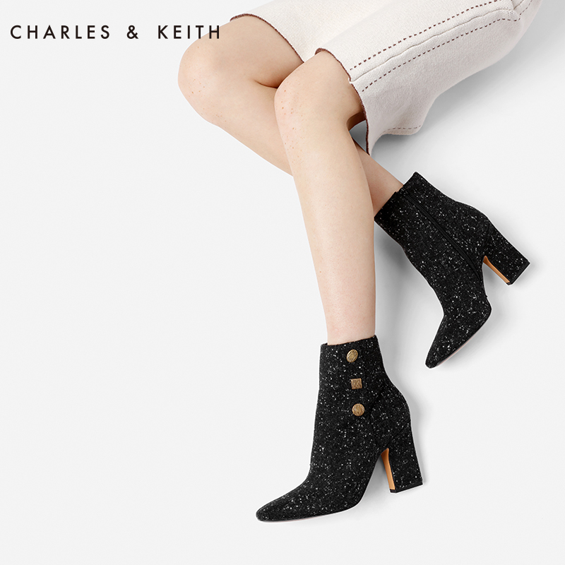 Bottes hiver pour femme CHARLESAMPKEITH - Ref 3248427 Image 5
