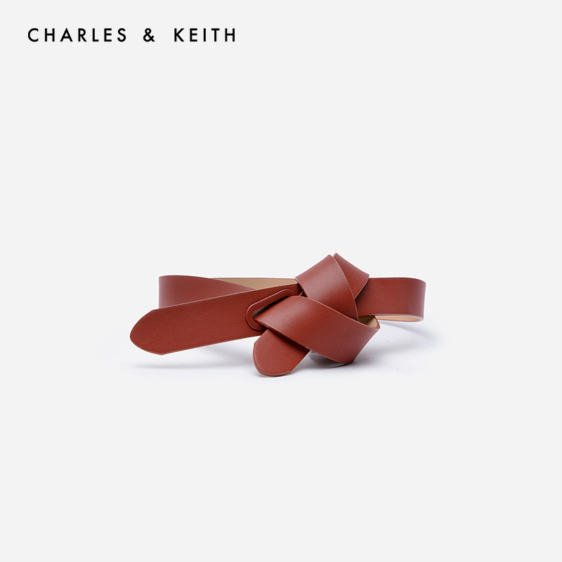 CHARLES & KEITH accessories CK4-32250235 European and American solid color simple women's fashion belt