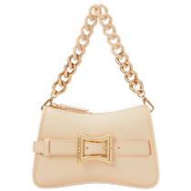 CHARLESKEITH Summer Womens Bag CK2-50671569 Metal Buckle Belt Decorated Single Shoulder Armpit Small Square Bag Women