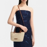 CHARLES&KEITH Осенняя женская сумка CK2-30271346 портативная сумка-корзина для овощей с узлом тканая большая сумка