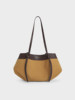 Charles&Keith25 Autumn New Model Ck2-30671662-1 Large Capacity Simple Retro Mother-Daughter Tote Bag