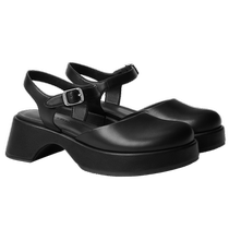 (Mid-year discount) CHARLESKEITH womens shoes CK1-70580220 British style thick-soled toe-cap sandals