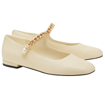 CHARLESKEITH summer womens shoes CK1-70580190 womens retro chain pearl Mary Jane shoes