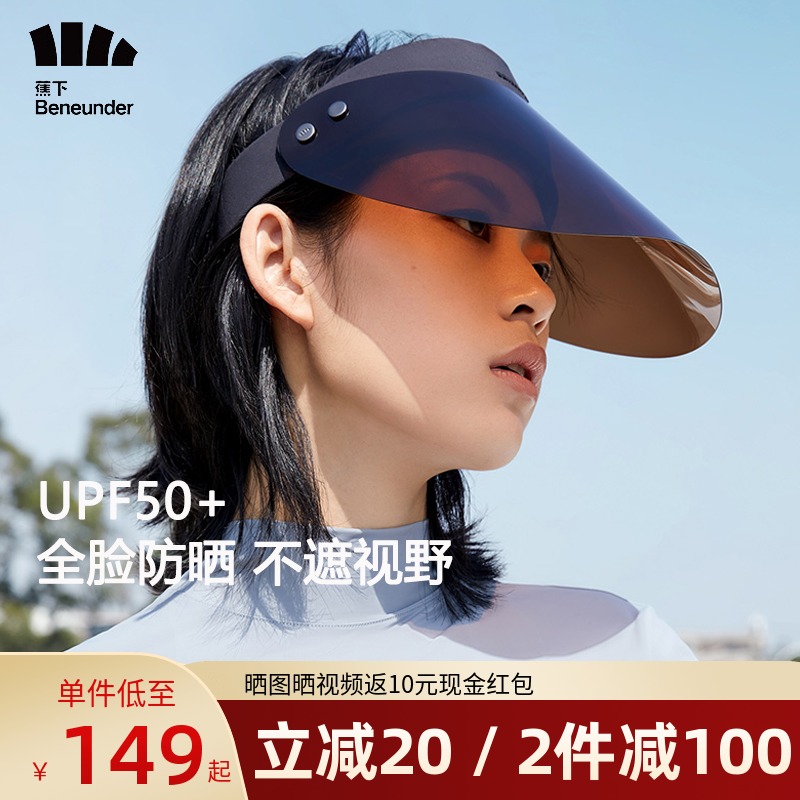 Banana Lower Jelly Sunscreen Hood Female Spring Summer Sun Hat Outdoor Air Top Resistant UV Electric Car Summer Sun Visor