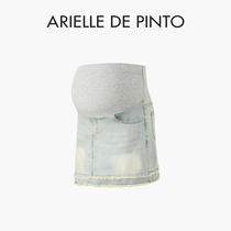 French ARIELLE DE PINTO maternity wear summer fashion high waist belly support buttocks skirt short skirt for women