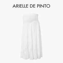 French ARIELLE DE PINTO maternity wear early autumn new casual and versatile outdoor loose belly-supporting skirt