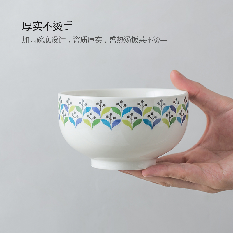 Small and pure and fresh Nordic ceramic tableware suit dishes creative household contracted western - style food dish dish bowl dishes of Europe type