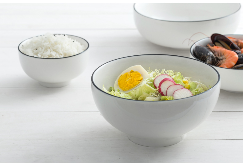 Tableware suit 56 head dishes contracted Chinese chopsticks combination Japanese ceramic plate 10 bowl dishes
