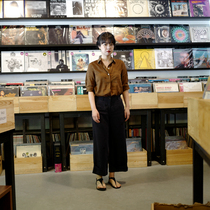 Petite Gamine-silk linen-cotton blend-Huian smock